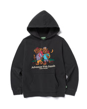 Adventure With Friends Hiking Bear Youth Hoodie