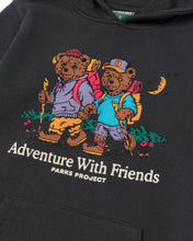 Adventure With Friends Hiking Bear Youth Hoodie