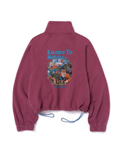 Escape To Nature Fox Women's Quarter Zip Fleece
