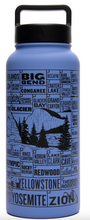 National Parks Checklist 32oz. Insulated Water Bottle