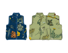 Women's Forest Forager Cropped Puffer Vest