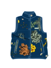 Women's Forest Forager Cropped Puffer Vest