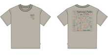 National Parks Outline Checklist Tee