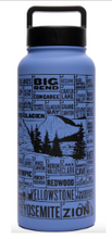 National Parks Checklist 32oz. Insulated Water Bottle