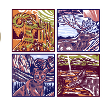 National Park Naturalist Coaster Set