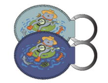 River Daze Boat Floaty Keychain 2 Pack