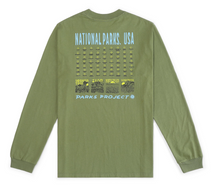 National Park Checklist Boxy Long Sleeve