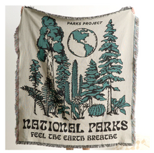 Love Nature Woven Blanket