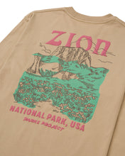 Zion Puff Print Long Sleeve Tee