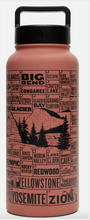 National Parks Checklist 32oz. Insulated Water Bottle